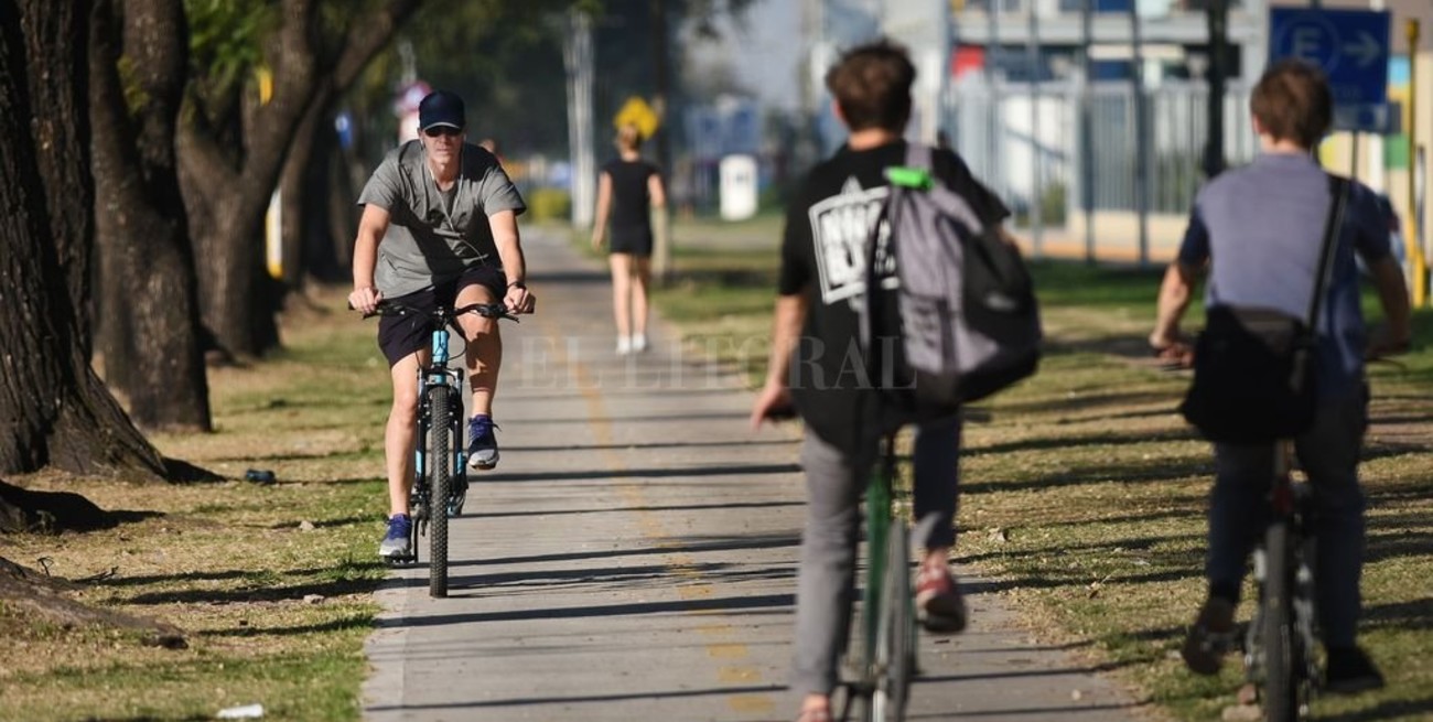 Jueves caluroso, nublado y algo inestable en la ciudad de Santa Fe
