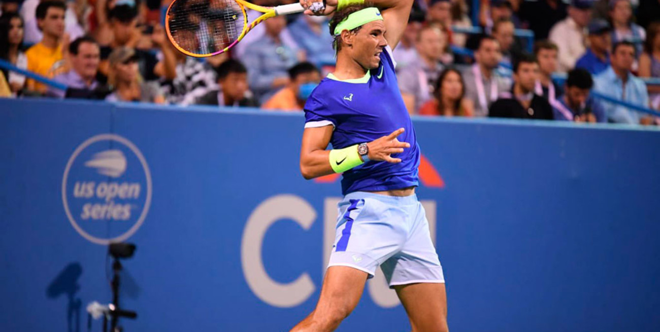 Nadal volvió al circuito con un triunfo ante Sock