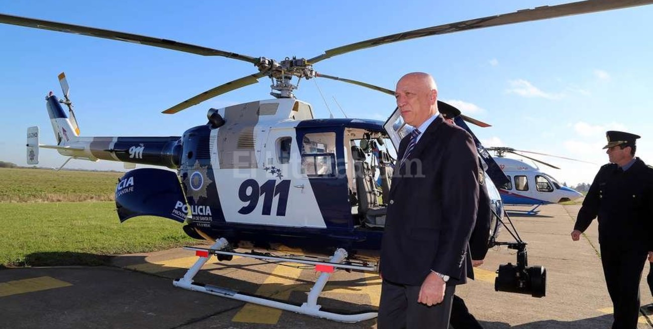 La provincia sumó otro helicóptero y espera un cuarto para septiembre