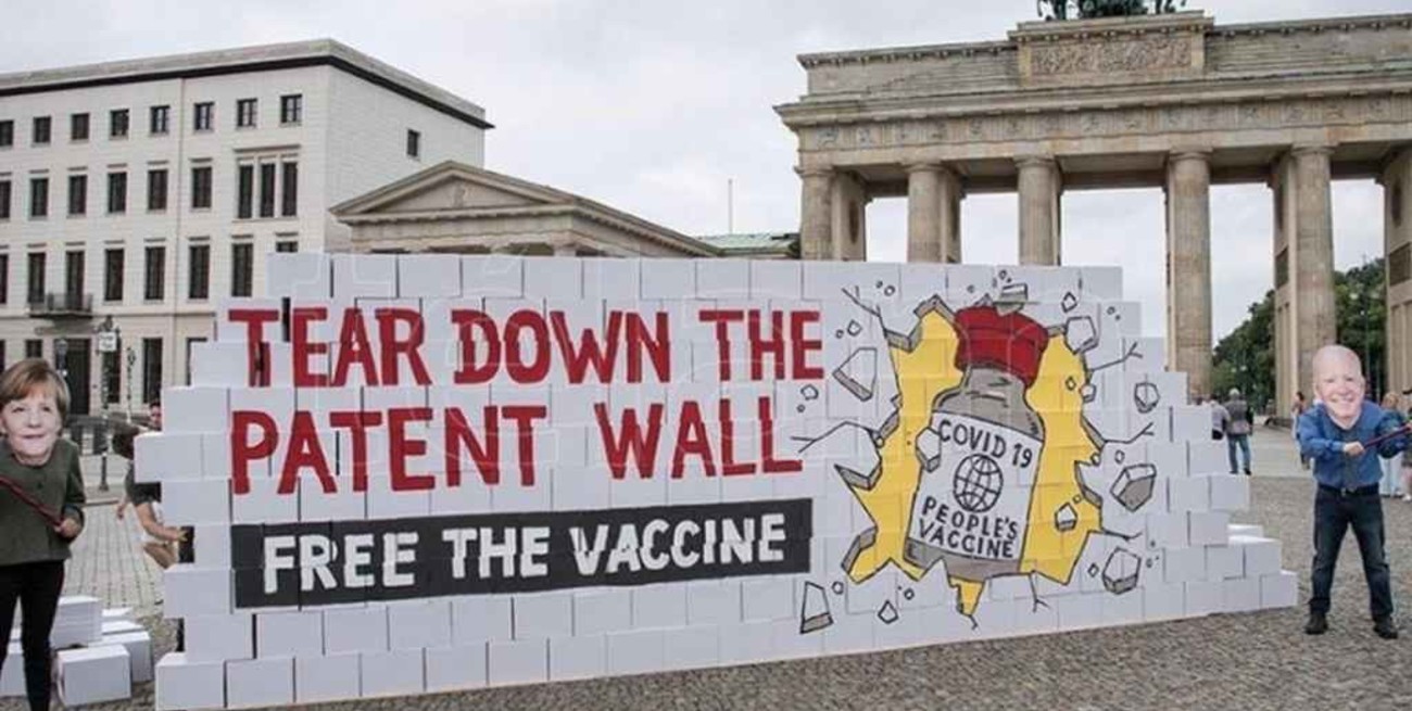 Argentina se sumó oficialmente como patrocinador de la propuesta para liberar patentes de las vacunas anticovid