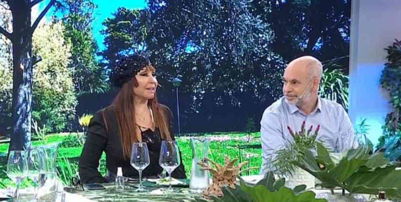 Moria Casán, y su insólita observación sobre Rodríguez Larreta: "Es un político con cara de extraterrestre"