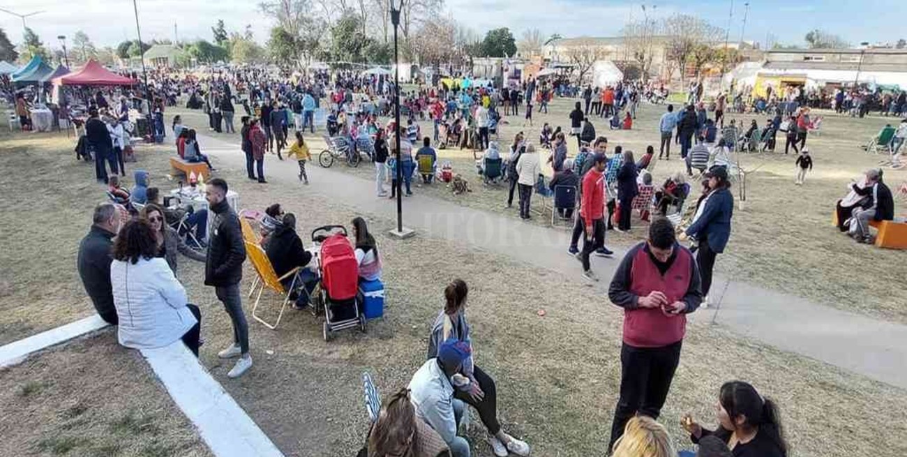 María Susana: festejos patronales y día del niño en el paseo de la localidad