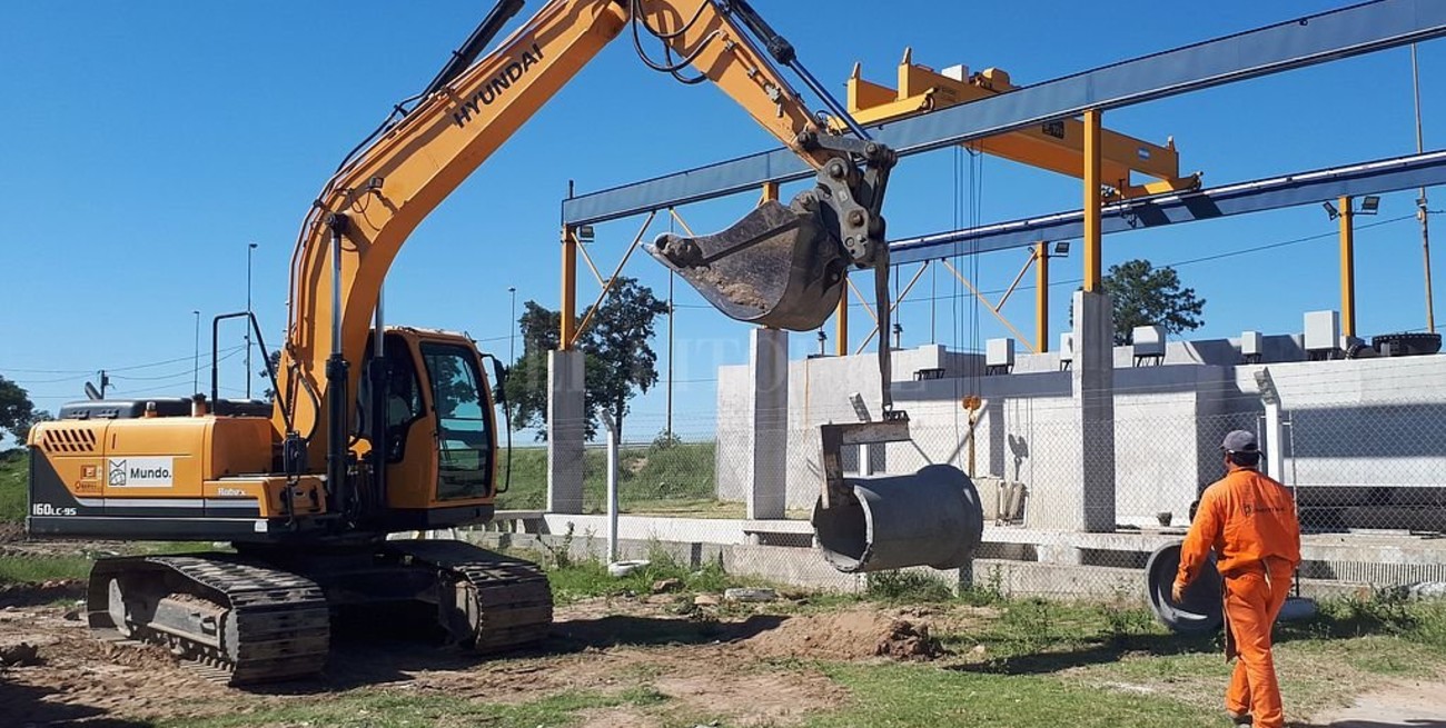 Casabomba Cero: realizan obras y adquieren equipos para que la estación quede operativa