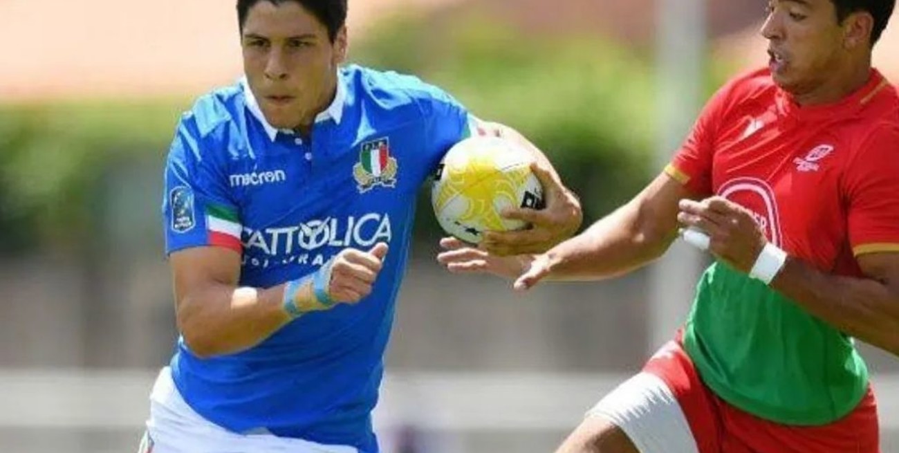 El argentino Juan Ignacio Brex jugará para Italia el tradicional torneo Seis Naciones