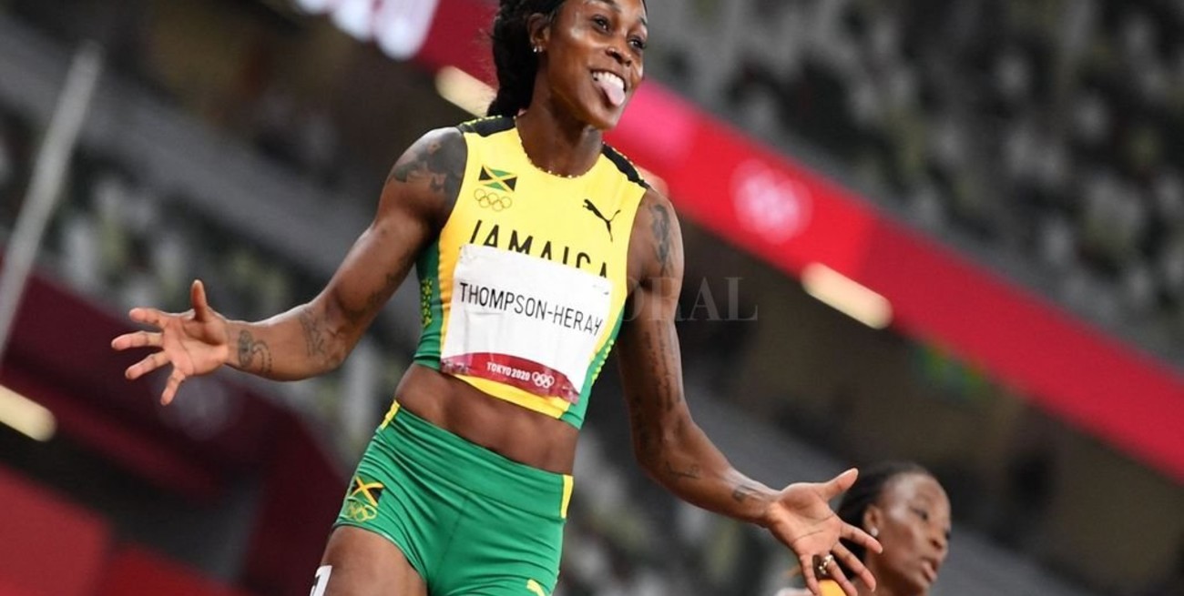 Segundo doblete olímpico para Elaine Thompson, la reina de la velocidad 