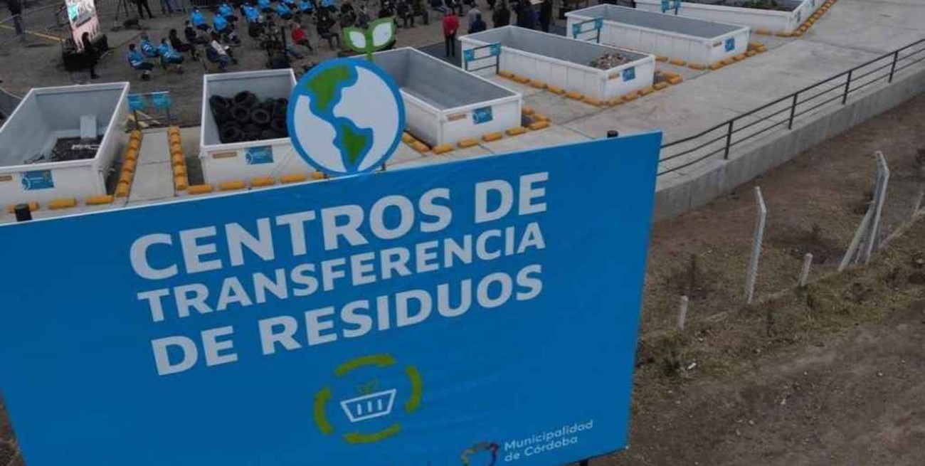 Crean en la ciudad de Córdoba un punto de transferencia para que los vecinos lleven basura