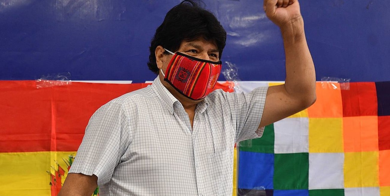 Con destino a Caracas, Evo Morales dejó la Argentina