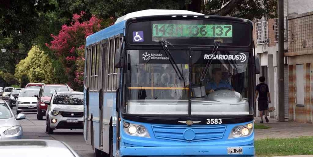 Desde hoy viajar en colectivo es más caro en Rosario