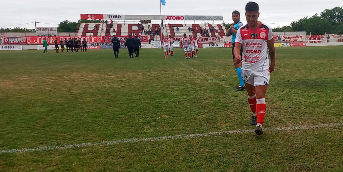 Tras los incidentes, renunció el presidente de Huracán Las Heras