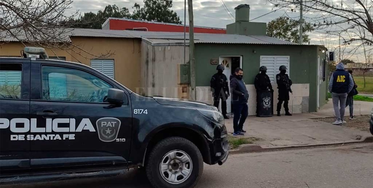 Múltiples allanamientos en la ciudad de Santa Fe