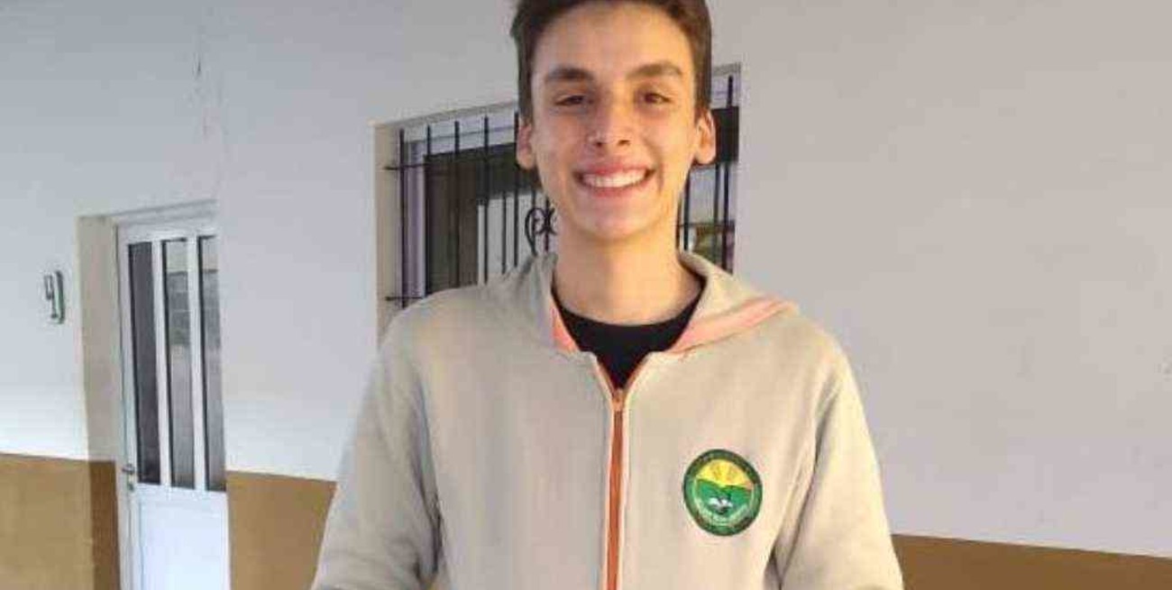 Entre Ríos: estudia en una zona rural y fue becado por una universidad de California