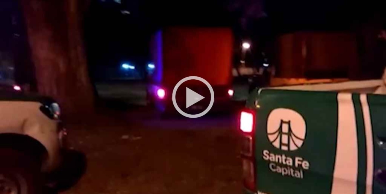 Operativo en la costanera de Santa Fe por los compradores de chatarra 