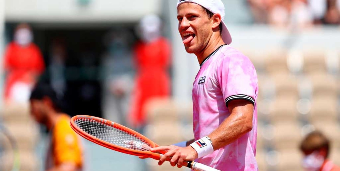 Schwartzman avanzó a cuartos de final de Roland Garros