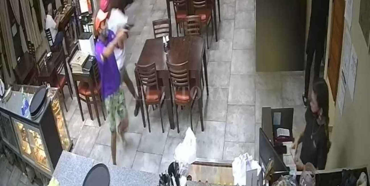 Cayó uno de los ladrones que asaltó la Pastelería de Gladys y Zulma Alé Café