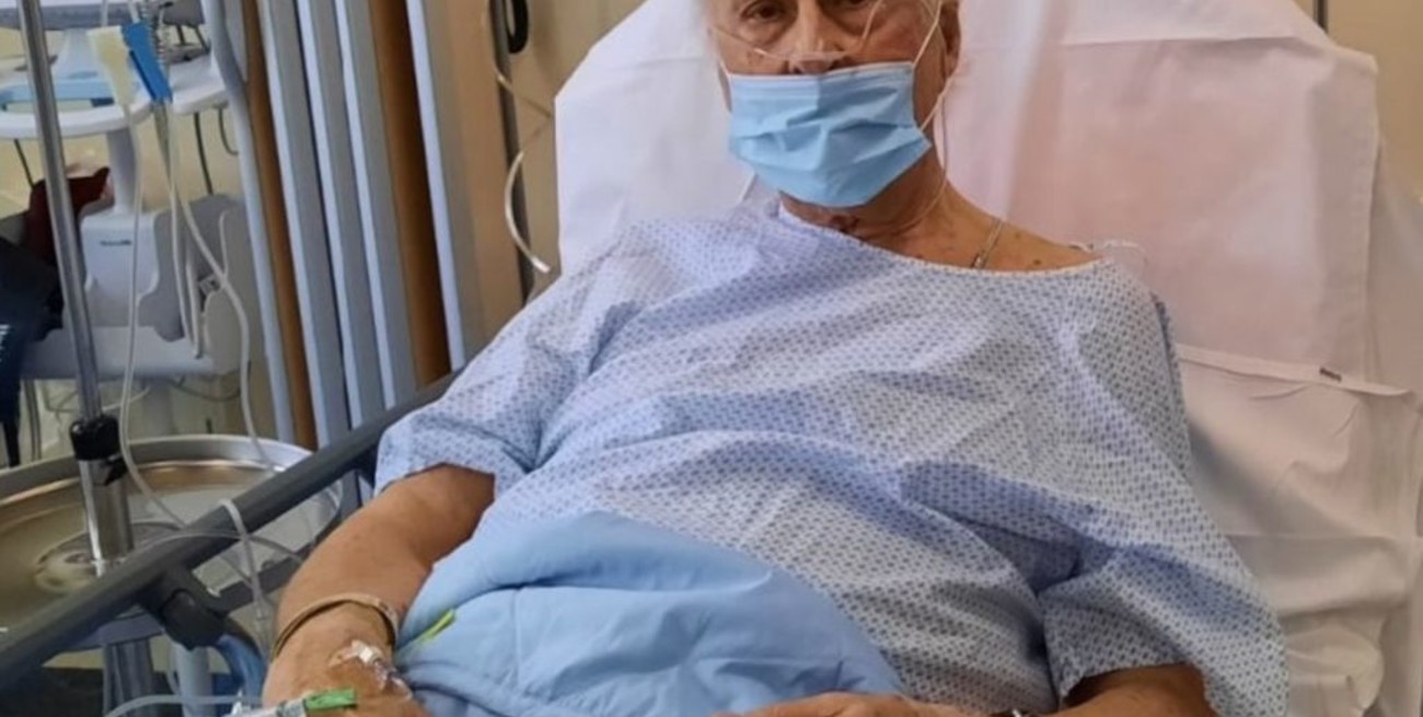 Se complicó el cuadro de salud de "Pino" Solanas, afectado por Covid