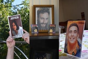 Flavio Raina / Pablo Aguirre / Pablo Aguirre Izquierda: Vanesa Castillo. Centro: Julio Cabal. Derecha: Maximiliano Olmos.