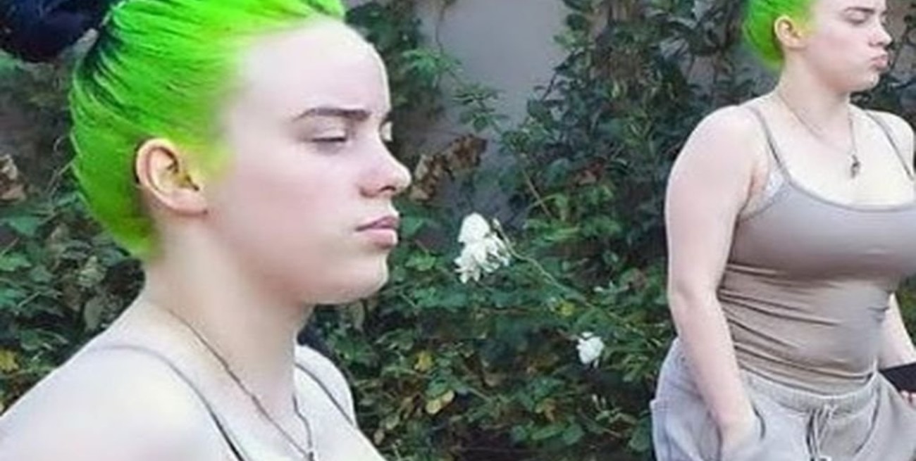 Billie Eilish, irreconocible con ropa ajustada