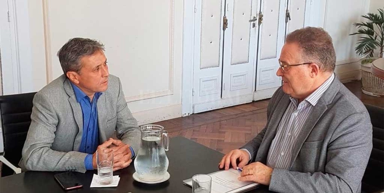 Seguridad: Silvio González se reunió con el ministro Jorge Lagna