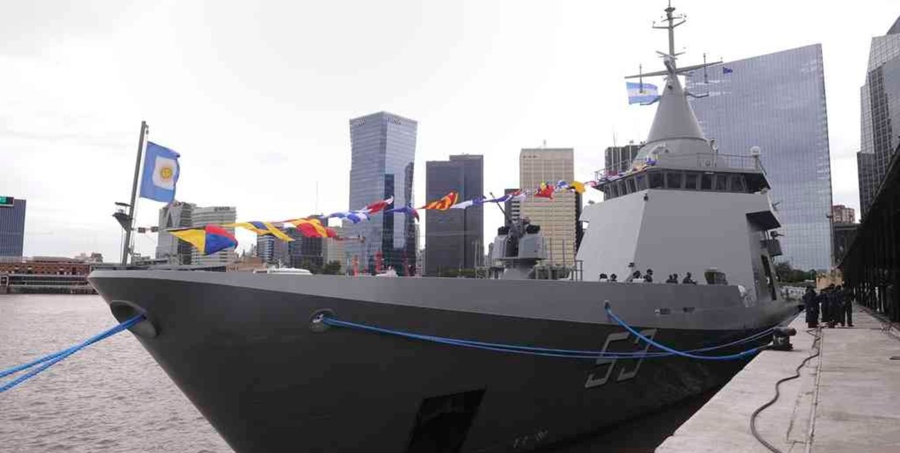 Arribó al país el ARA Storni, que cumplirá con tareas de control en el mar
