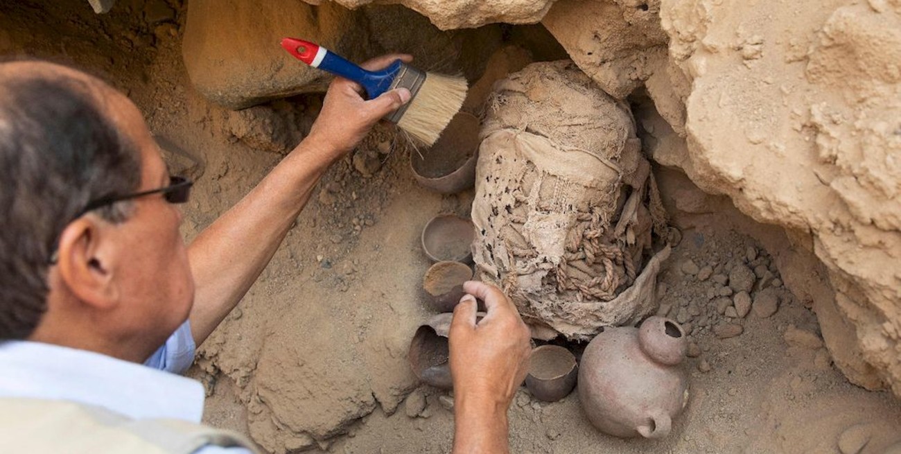 Hallaron momias de seis niños víctimas de sacrificios en Perú