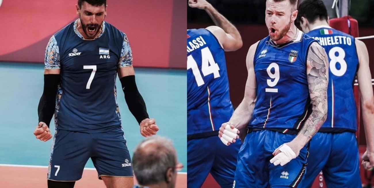 Italia será el rival de la selección argentina de vóley en los cuartos de final: día, hora y TV