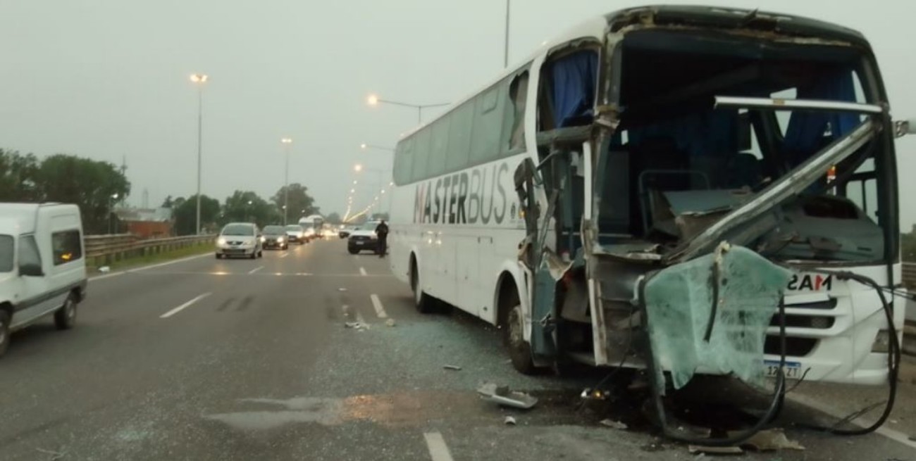 Al menos 17 heridos tras un choque múltiple en la Panamericana