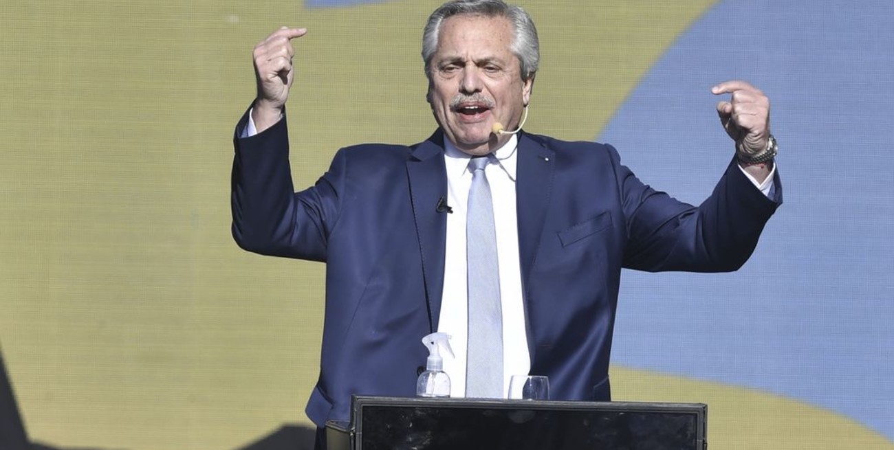 Alberto Fernández: "El triunfo no es vencer, sino nunca darse por vencido"