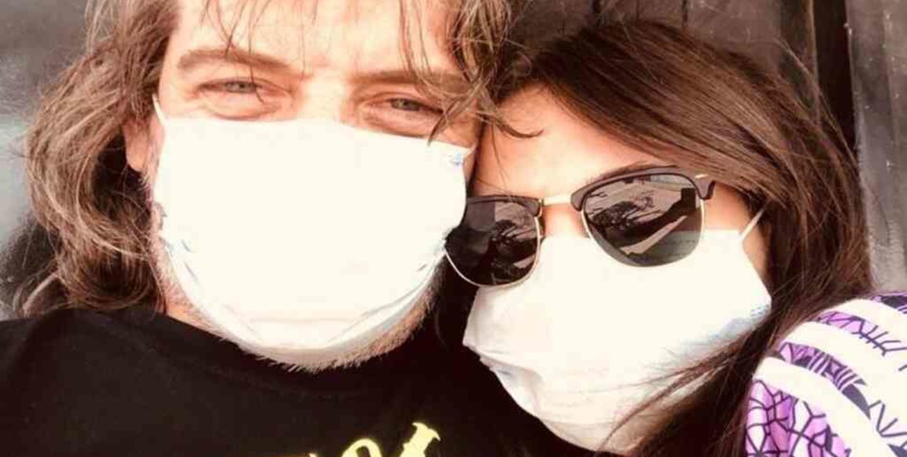 La pareja del hijo de Pappo dijo que es "la tercera vez" que la agrede