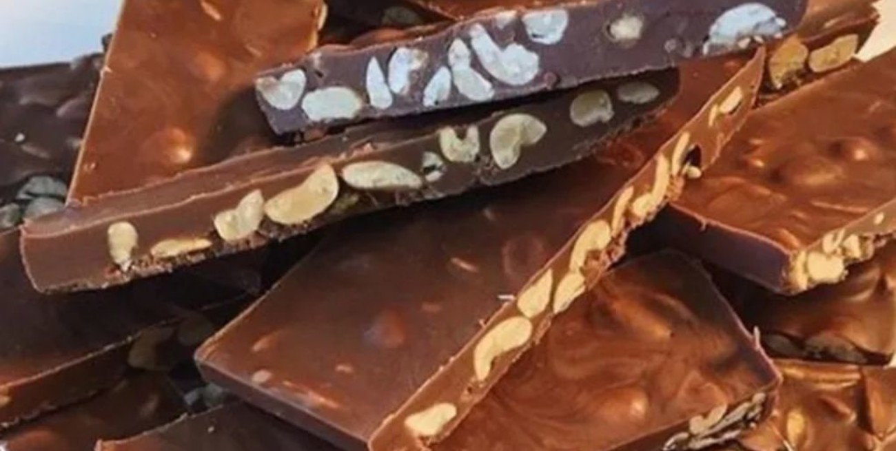 Se prohibió la venta de un chocolate con maní y cereal