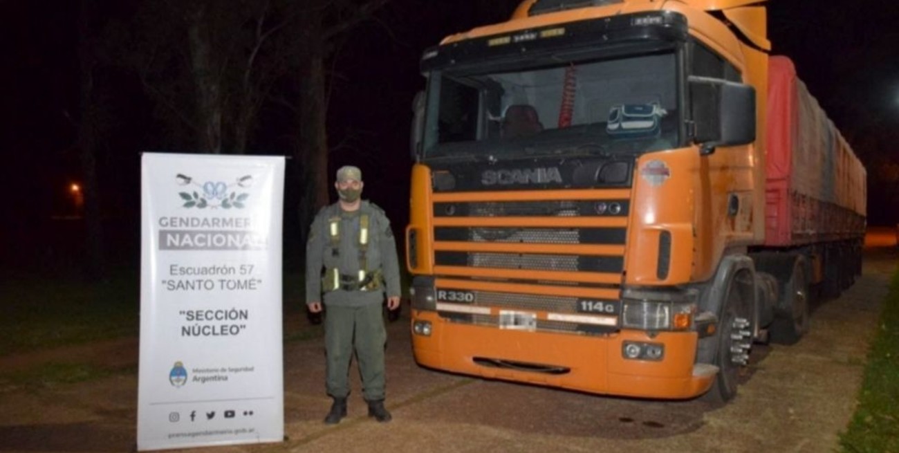 Decomisan más de 70 toneladas de maíz en dos procedimientos realizados en Corrientes