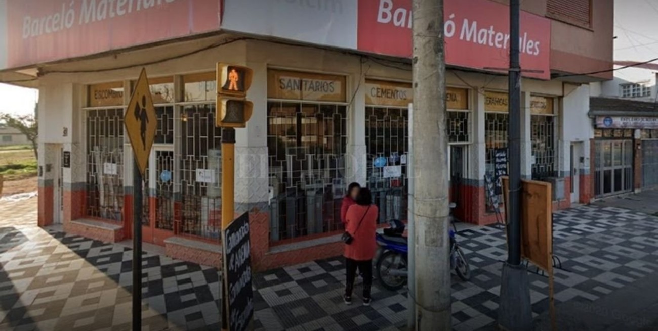 Violento asalto en un corralón