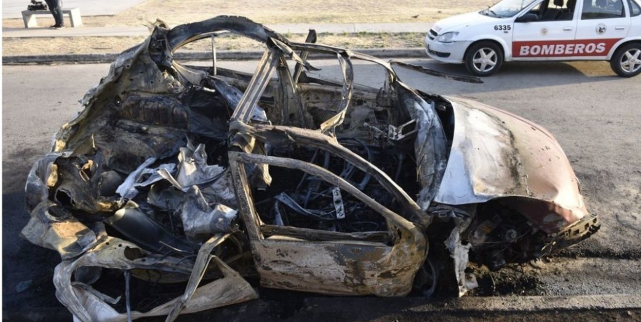Explotó el tanque de GNC de un auto en Córdoba