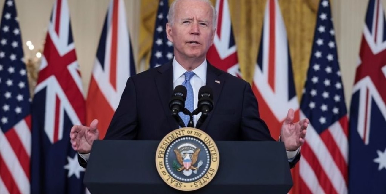 Joe Biden anunció un recorte de impuestos para las familias de clase media