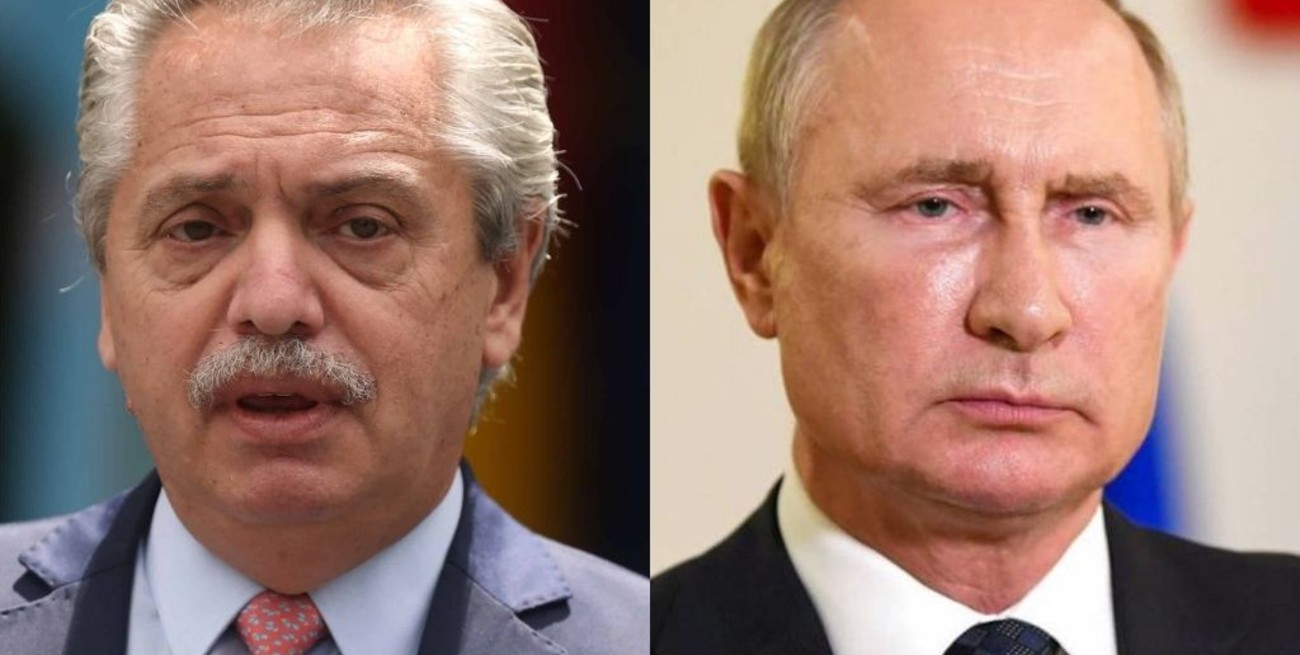 Alberto Fernández habló por teléfono con Vladimir Putin
