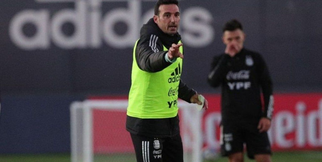 El 11 titular que piensa Scaloni para el partido de Argentina vs Venezuela