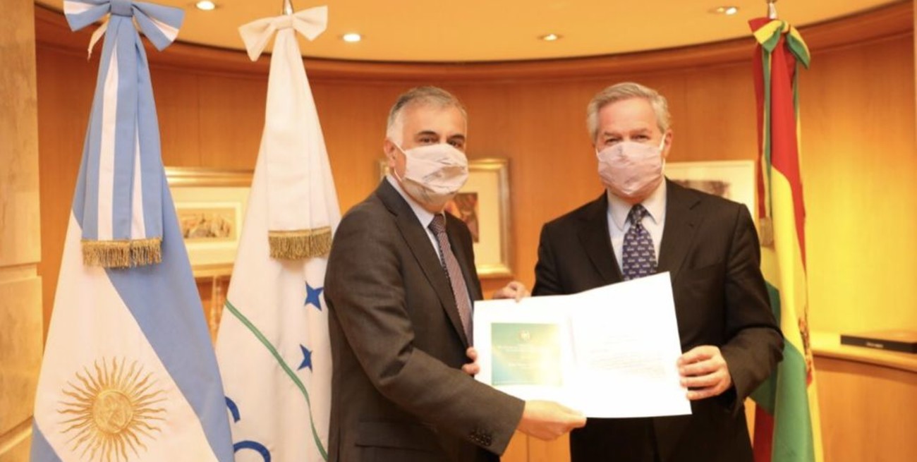 Jorge Ramiro Tapa Sainz será el nuevo embajador de Bolvia en Argentina