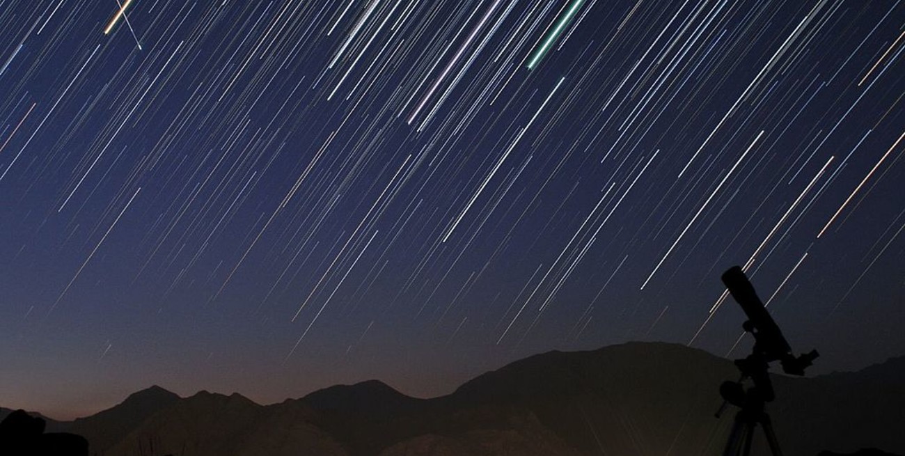 A mirar el cielo: pico máximo de lluvias de estrellas fugaces en las próximas dos noches