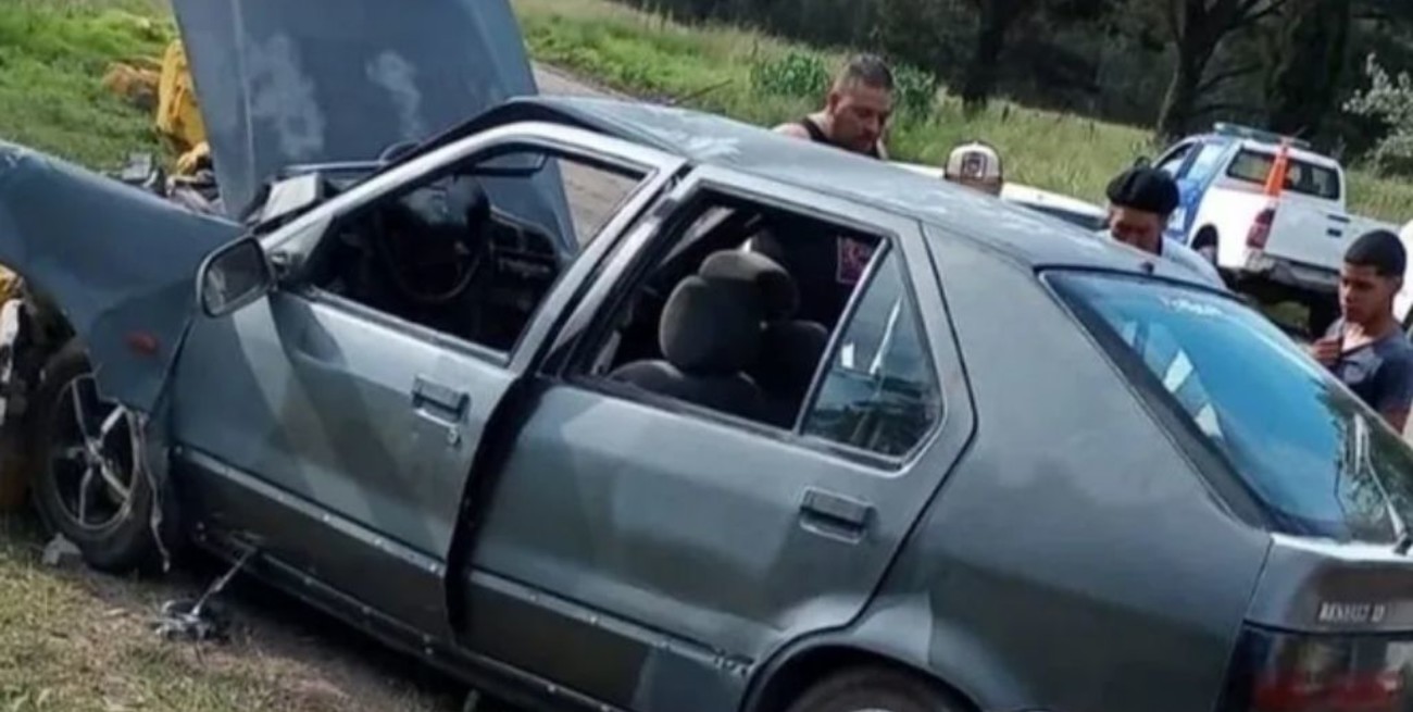 Insólito: le prestaron el auto a una nena de 9 años y chocó con toda su familia a bordo