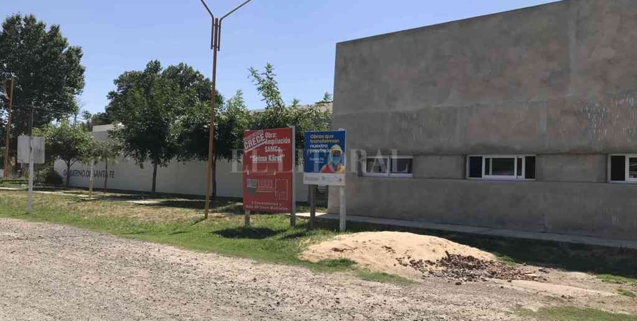 San Carlos Sud: las obras del Centro de Salud ingresan en su etapa final