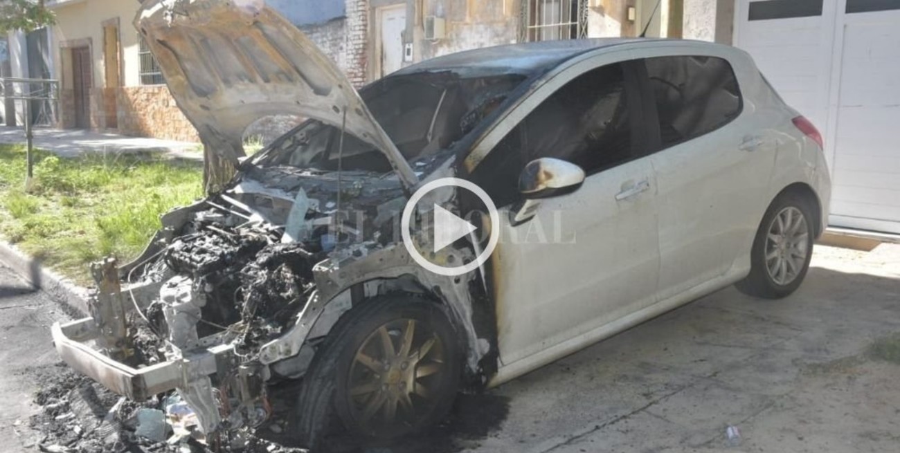 Quemacoches: los tres detenidos tienen antecedentes policiales