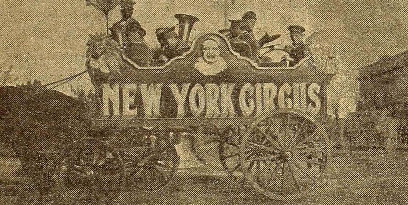 1925 y el "New York Circus" en la ciudad de Santa Fe