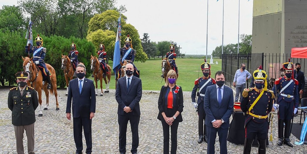 Se llevaron a cabo los actos por el 208° aniversario del Combate de San Lorenzo