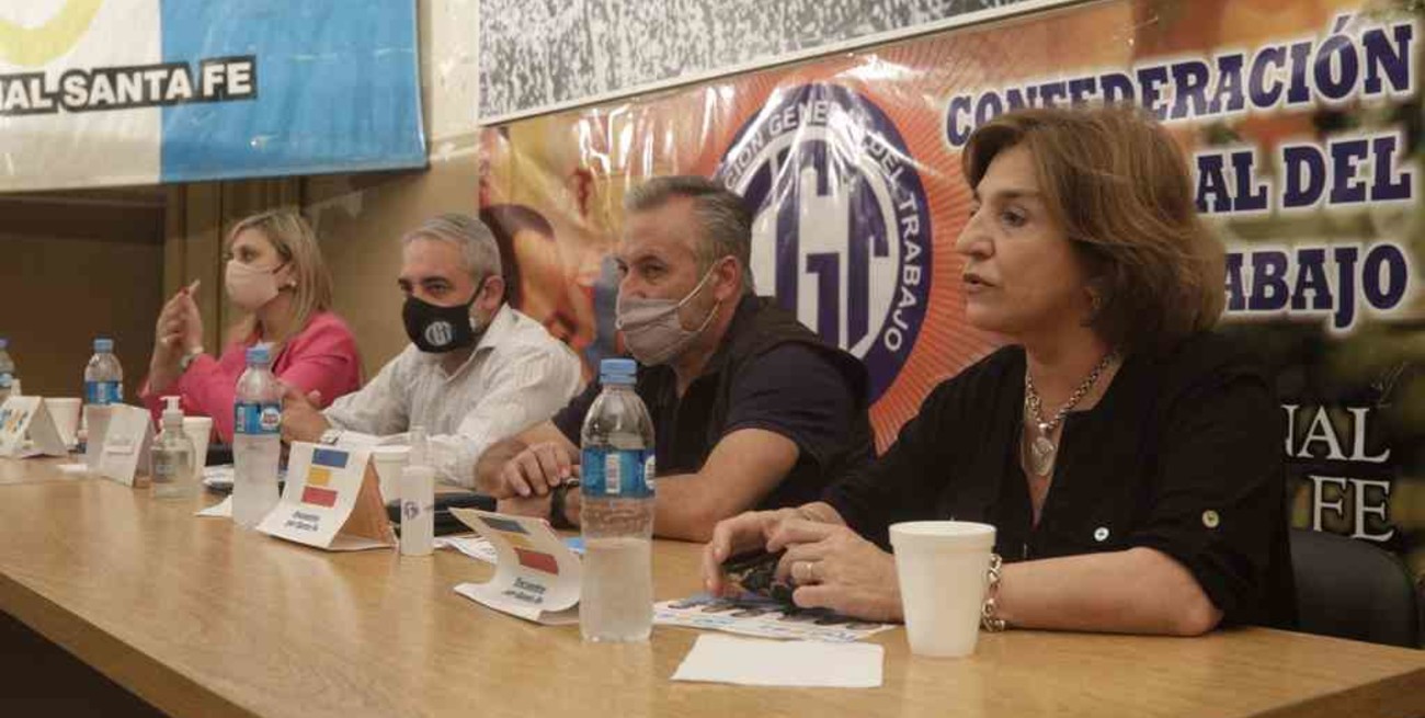 Plenario de "Encuentro por Santa Fe" en la CGT