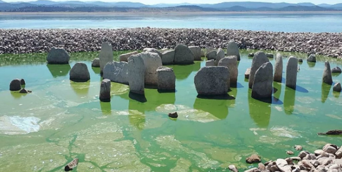 España: Dolmen de Guadalperal  vuelve a surgir de las aguas