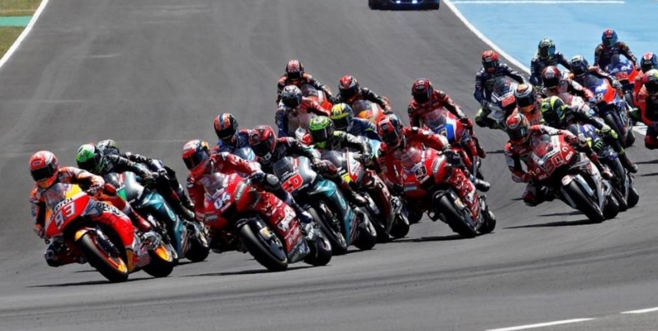 El Moto GP hace su segunda y última sesión de ensayos en Qatar