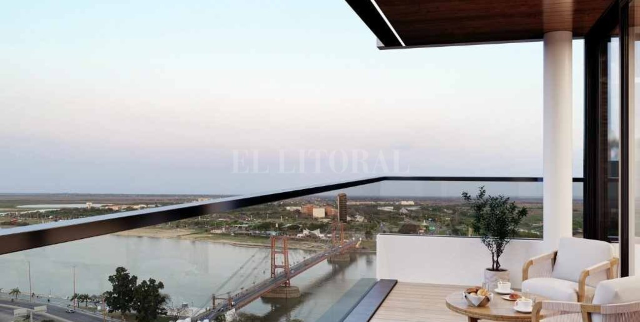 Capitel construirá un edificio de 14 pisos, con vista al Puente Colgante y a toda la ribera santafesina  