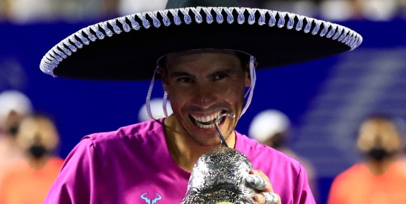 Nadal se quedó con el título del Abierto de México