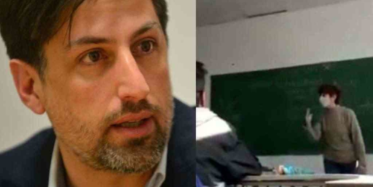 Trotta dice que el episodio de la docente que increpó a un alumno es un caso "aislado"