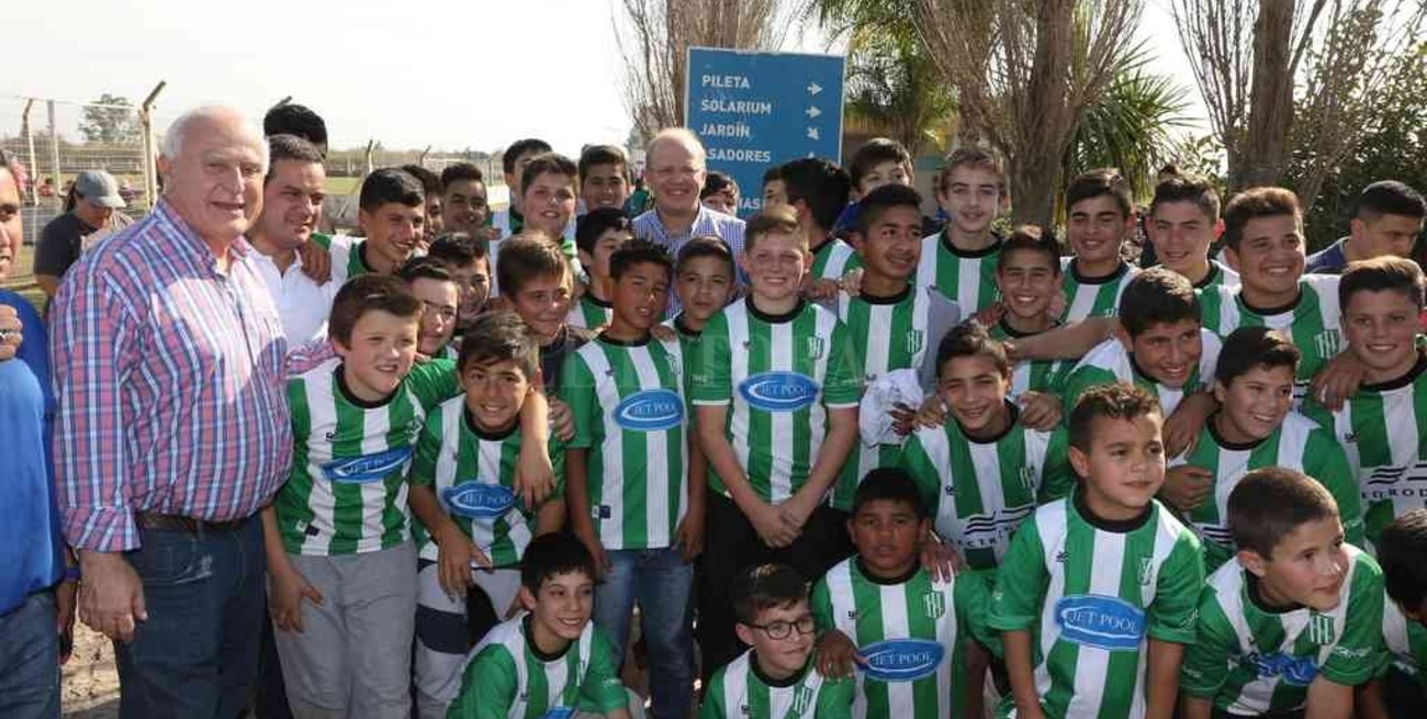 El recuerdo de la visita de Lifschitz al predio de la Liga