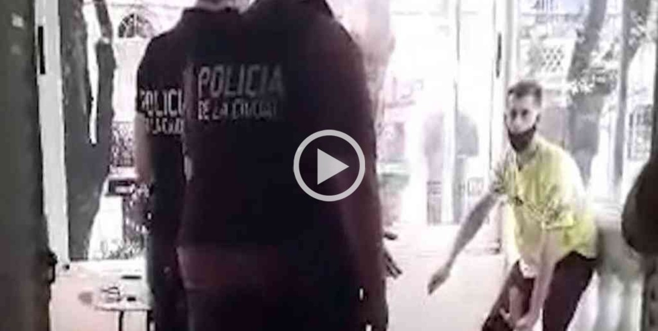 Video: así fue la detención de Sebastián Villareal, el agresor de la escuela de danzas